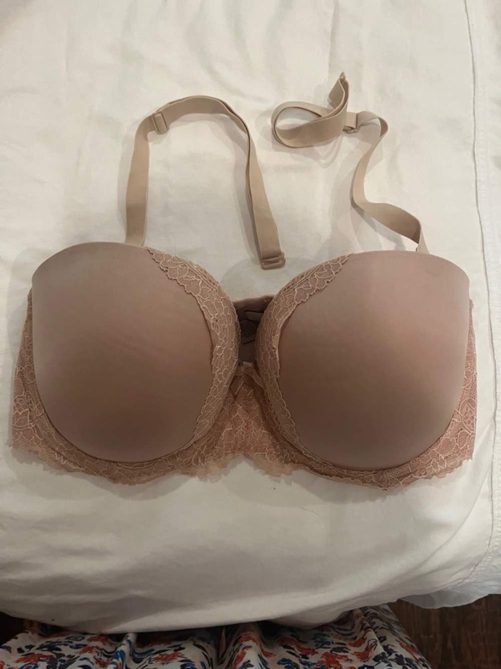 Victoria's Secret Strapless Convertible Bra - Blush